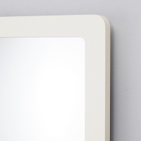 Зеркало настенное "Симпл", 40х55 см, белое Зеркало настенное "Симпл", 40х55 см, белое