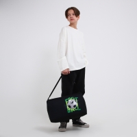 Сумка детская спортивная для мальчика «Футбол», 40х21х24 см, цвет чёрный Сумка детская спортивная для мальчика «Футбол», 40х21х24 см, цвет чёрный