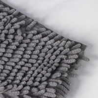 Насадка для плоской двусторонней швабры Доляна, 40&times;14 см, микрофибра, букли, цвет МИКС