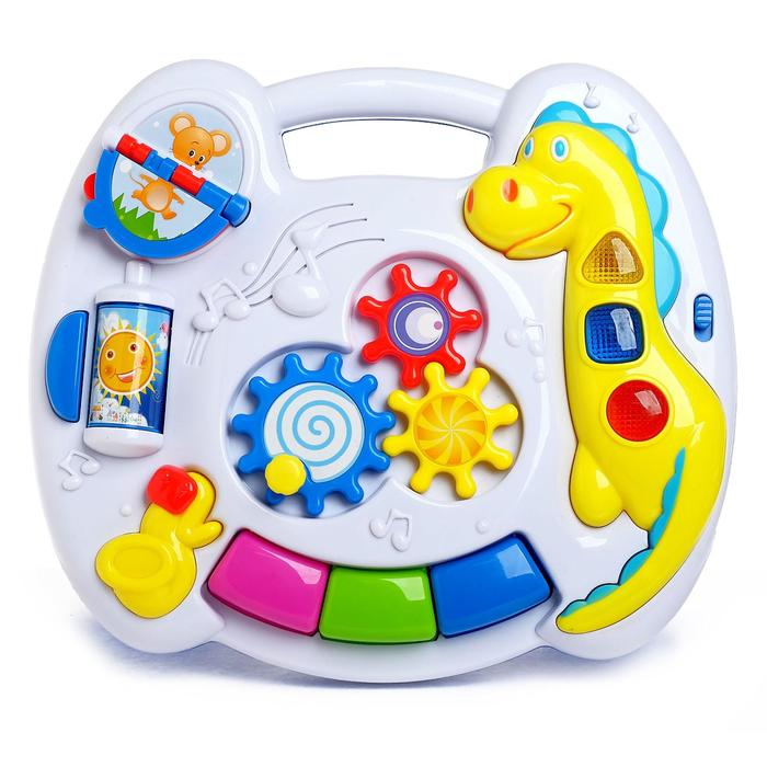 Детский столик-подвеска &laquo;Солнышко&raquo;, световые и звуковые эффекты, работает от батареек