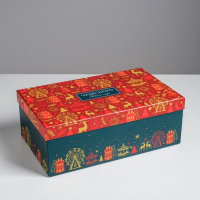 Набор подарочных коробок 6 в 1 &laquo;С новым годом&raquo;, 20 х 12,5 х 7,5 - 32,5 х 20 х 12,5 см , Новый год