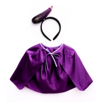 Карнавальный набор &laquo;Яркий баклажан&raquo;: накидка, ободок