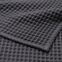 Полотенце вафельное банное Этель "Boho" 45*90 см, цв. темно-серый, 100% хл Полотенце вафельное банное Этель "Boho" 45*90 см, цв. темно-серый, 100% хл