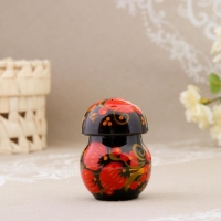 Набор для специй &laquo;Грибы&raquo;, хохлома