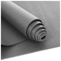 Коврик для йоги Sangh, 173&times;61&times;0,4 см, цвет тёмно-серый