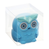 Точилка механическая с контейнером Сова Синяя Точилка механическая с контейнером Сова Синяя
