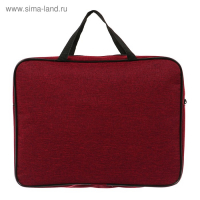 Папка с ручками текстиль А4, 350 х 270мм, Офис, ПДМ-111, Бургунди Папка с ручками текстиль А4, 350 х 270мм, Офис, ПДМ-111, Бургунди