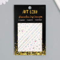 Наклейка пластик стразы "Стразы и бабочки" 12х10 см Наклейка пластик стразы "Стразы и бабочки" 12х10 см