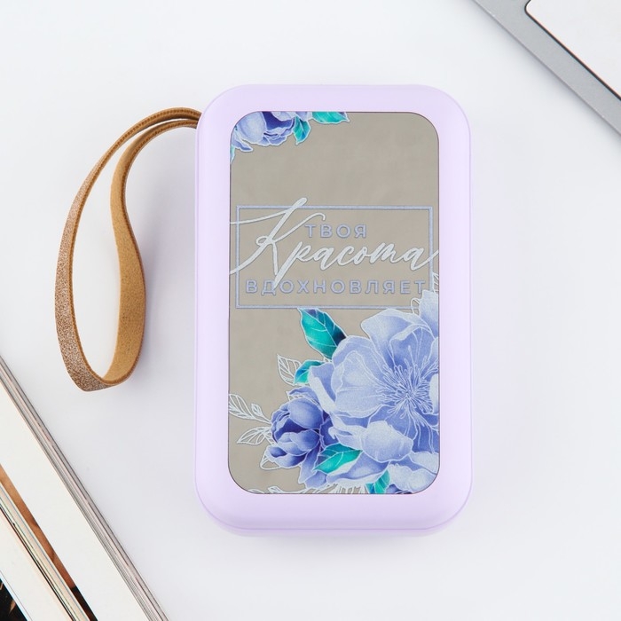 Зарядное устройство &laquo;Твоя красота вдохновляет&raquo;, 5000мА, мод. PB-03, 10,4 х 6,4 см