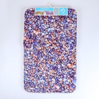 Набор ковриков для ванной и туалета Доляна &laquo;Галька&raquo;, 2 шт: 40&times;50, 50&times;80 см