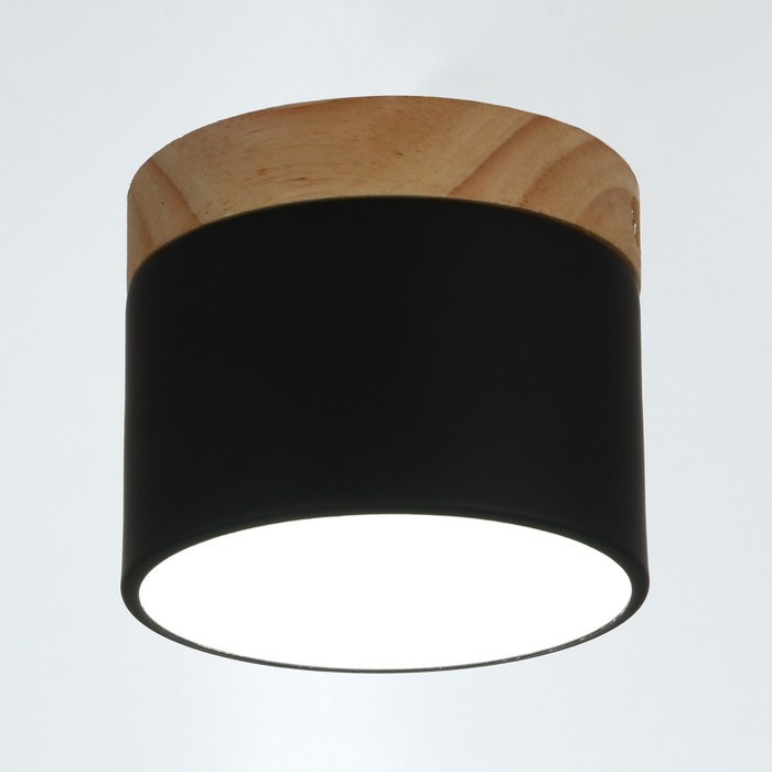 Светильник Светильник "Алтер" LED 7Вт 4000К черный 10х10х8 см BayerLux