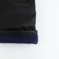 Перчатки мужские, безразмерные, с утеплителем, цвет чёрный Перчатки мужские, безразмерные, с утеплителем, цвет чёрный