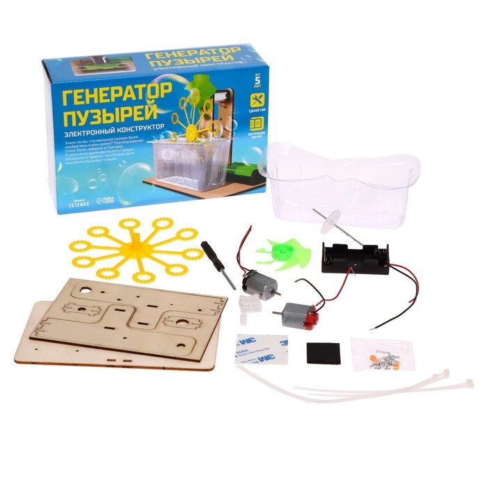 Электронный конструктор «Генератор пузырей» Электронный конструктор «Генератор пузырей»