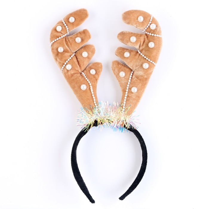 Карнавальный ободок &laquo;Новогодний олень&raquo;