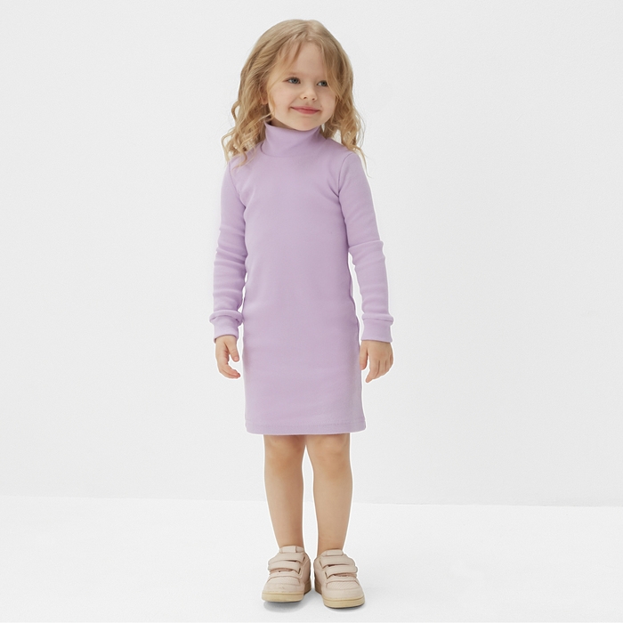 Платье для девочки MINAKU цвет лиловый, рост 110 см