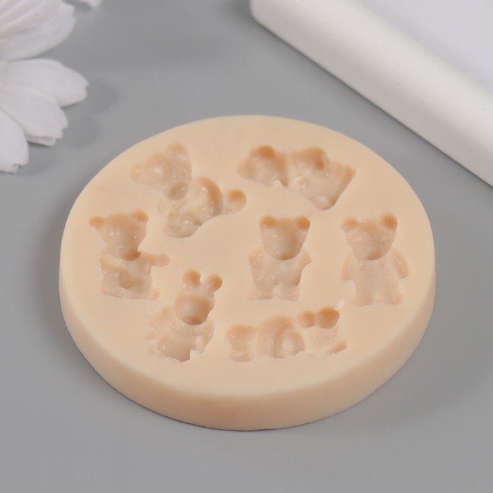 Молд силиконовый Молд силиконовый "Игрушки" 2,5х1,3 см МИКС