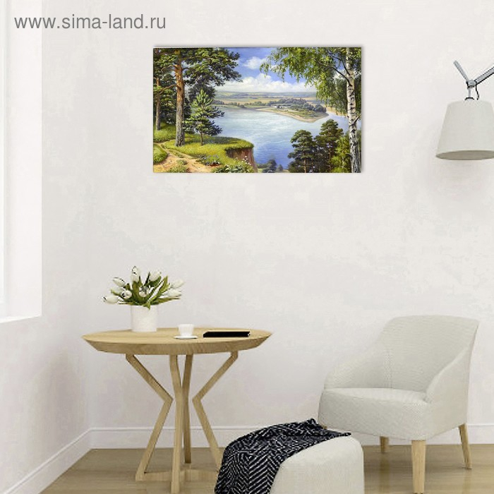 Картина на холсте "Лесная сказка" 60*100 см