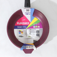 Сковорода Trendy style, d=24 см, съёмная ручка, антипригарное покрытие, цвет фиолетовый Сковорода Trendy style, d=24 см, съёмная ручка, антипригарное покрытие, цвет фиолетовый