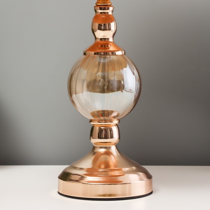 Настольная лампа "Алфи" Е27 40Вт золото 28х28х46 см