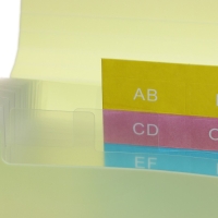 Папка на резинке А6, 12 отделений, узоры, жёлтая пастель Папка на резинке А6, 12 отделений, узоры, жёлтая пастель