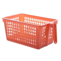 Корзина для хранения с ручкой, 28&times;16&times;12 см, МИКС