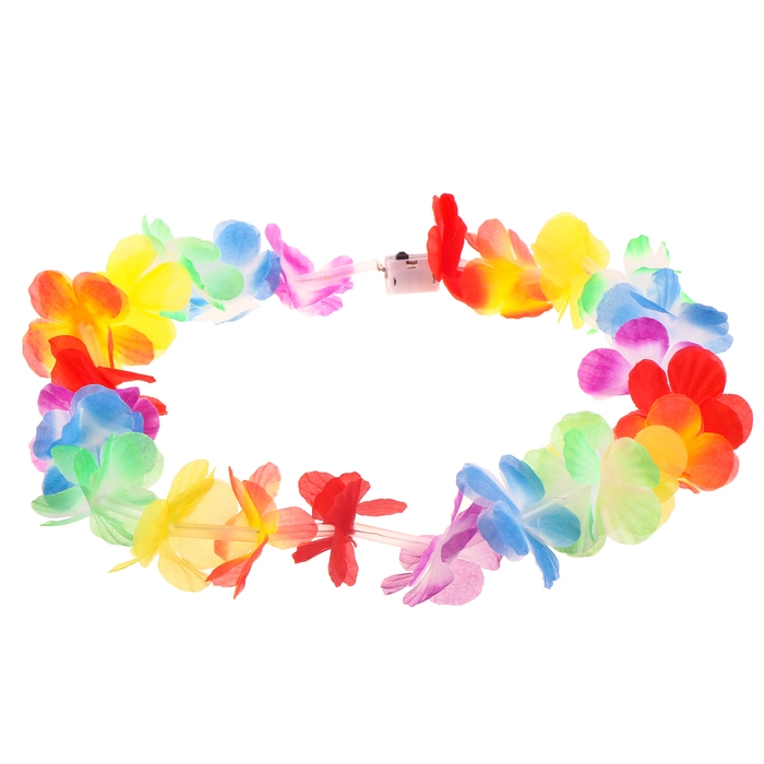 Гавайское ожерелье световое &laquo;Охана&raquo;, 3 режима подсветки