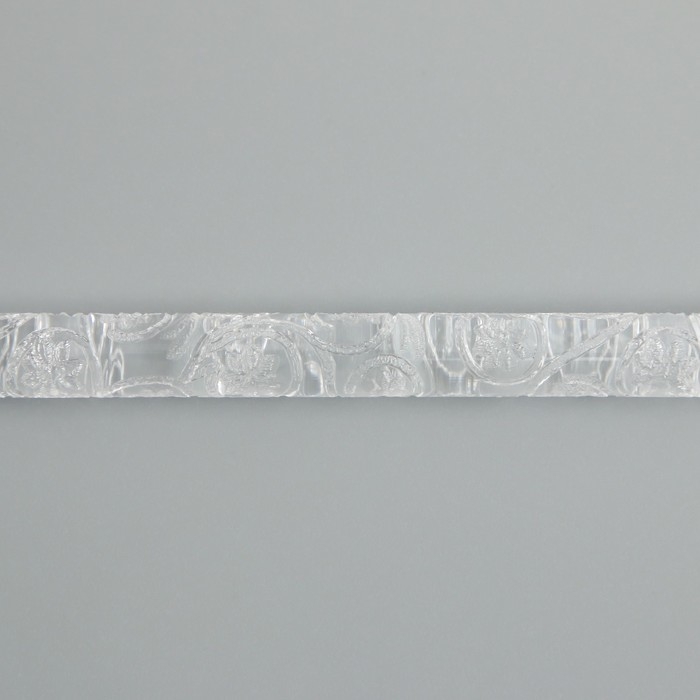 Скалка для творчества акрил Скалка для творчества акрил "Цветочки" 16х1 см