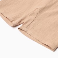 Комбинезон детский без рукавов MINAKU, цвет бежевый, размер 68-74