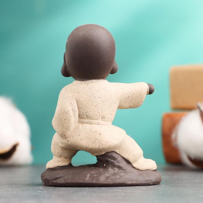 Фигурка Фигурка "Будда каратист", 7х9 см, МИКС