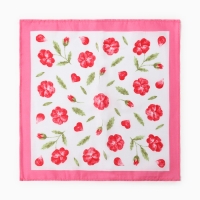 Набор женских носовых платков 45451-1 30х30см 12шт, жаккард сатин 82г/м, хл100% Набор женских носовых платков 45451-1 30х30см 12шт, жаккард сатин 82г/м, хл100%