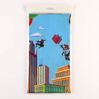 Скатерть одноразовая праздничная 120х180 см, 35 мкр, Человек-паук Скатерть одноразовая праздничная 120х180 см, 35 мкр, Человек-паук