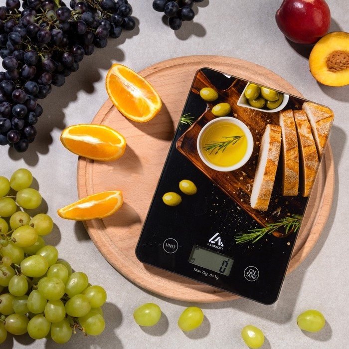 Весы кухонные Luazon LVK-701 Весы кухонные Luazon LVK-701 "Италия", электронные, до 7 кг