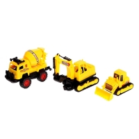 Набор игровой &laquo;Стройка&raquo;, кран и спецтехника