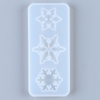 Форма силиконовая универсальная «Снежинка» 3 в 1, размер: от 2,4 до 3 см Форма силиконовая универсальная «Снежинка» 3 в 1, размер: от 2,4 до 3 см