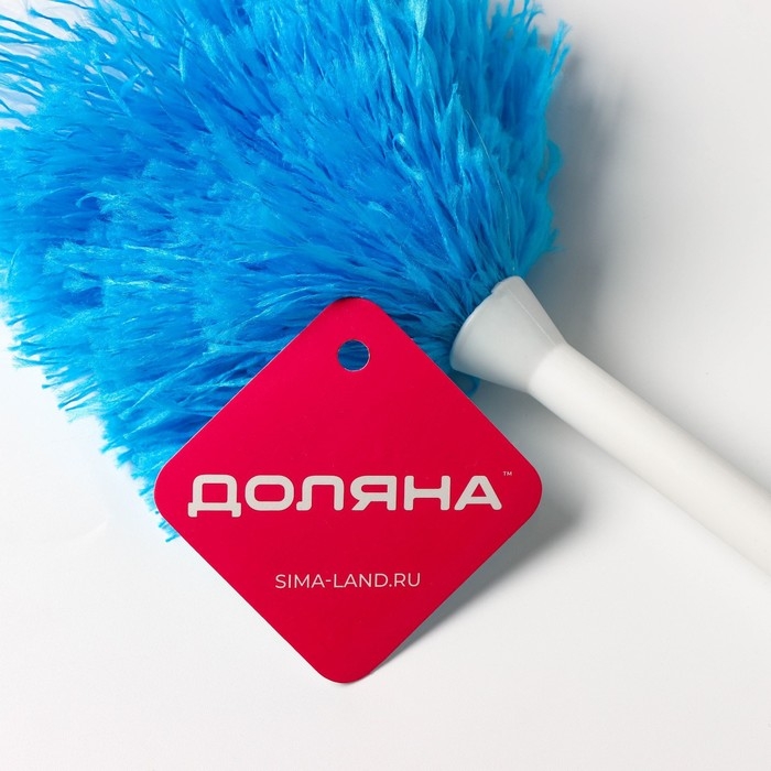 Щётка для пыли Доляна &laquo;Небо&raquo;, микрофибра, 61&times;5 см