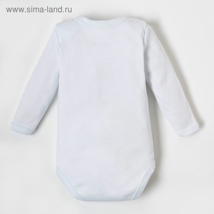 Боди Крошка Я Боди Крошка Я "Mom+Dad", белый, рост 86-92 см