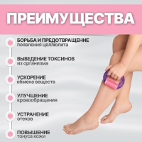 Массажёр универсальный, 11,5 &times; 10 &times; 3 см, цвет МИКС