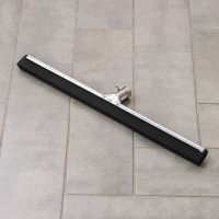 Водосгон для пола, основание нержавеющая сталь, стяжной хомут, 55 см Водосгон для пола, основание нержавеющая сталь, стяжной хомут, 55 см