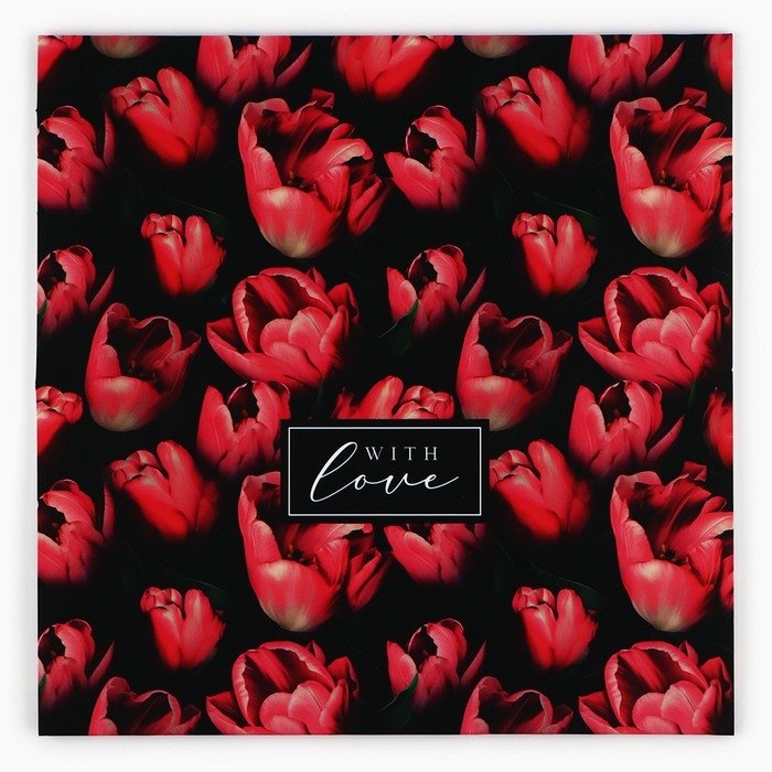 Коробка для сладостей «Тюльпаны», 20 х 15 х 5 см Коробка для сладостей «Тюльпаны», 20 х 15 х 5 см