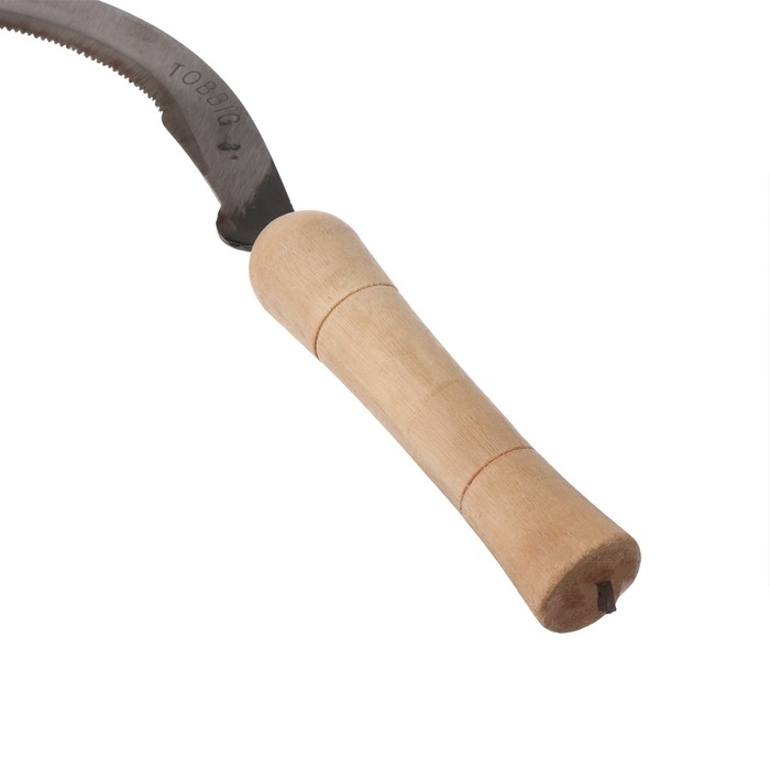 Серп «Травник», 8 Серп «Травник», 8" (20.3 см), толщина лезвия 2 мм, рукоять дерево, Greengo