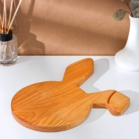 Пасхальный набор Adelica, подставка для яиц заяц 1 ячейка, сервировочная доска, термонаклейки 7 шт, берёза Пасхальный набор Adelica, подставка для яиц заяц 1 ячейка, сервировочная доска, термонаклейки 7 шт, берёза