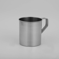 Кружка из нержавеющей стали Доляна &laquo;Индия&raquo;, 280 мл, d=7,4 см