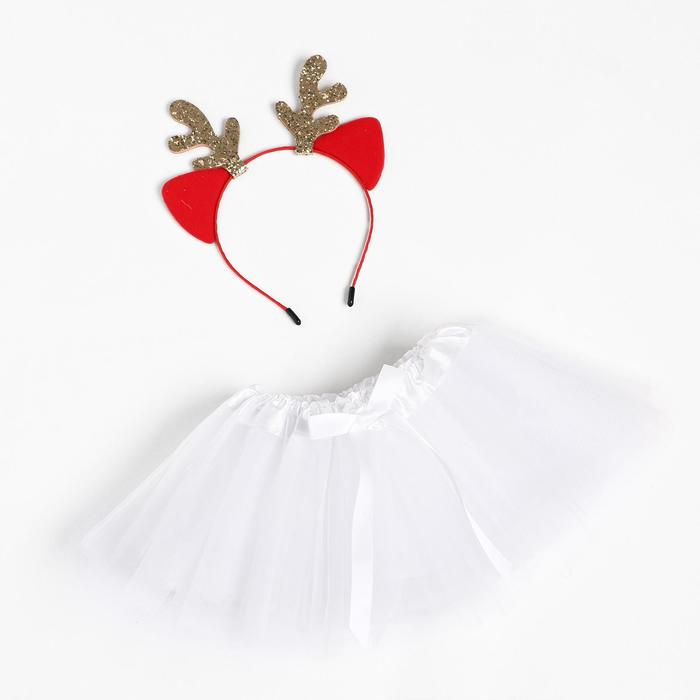 Набор для фотосессии Крошка Я Набор для фотосессии Крошка Я "Волшебный оленёнок": юбка и ободок