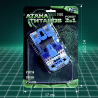 Робот с трансформацией «Динобот», световые и звуковые эффекты, цвета синий Робот с трансформацией «Динобот», световые и звуковые эффекты, цвета синий