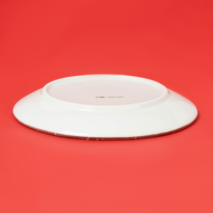 Тарелка новогодняя Доляна «Имбирные человечки», 20×20×2,5 см Тарелка новогодняя Доляна «Имбирные человечки», 20×20×2,5 см