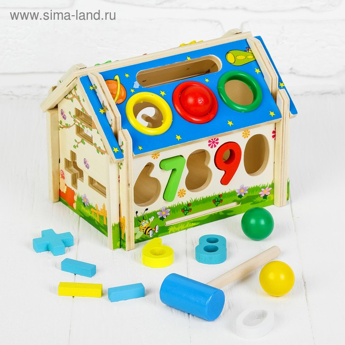 Сортер &laquo;Домик с шестерёнками&raquo;