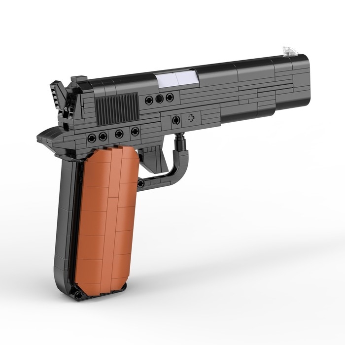 Конструктор Оружие Техно «Пистолет», 332 детали, 6 пуль, стреляет Конструктор Оружие Техно «Пистолет», 332 детали, 6 пуль, стреляет