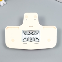 Дырокол фигурный для края вырубка 6х4 см "Медальон" МИКС 17х12,5х4 см