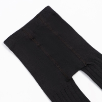 Колготки детские &laquo;вертикальная полоска&raquo;, цвет графит, рост 110-116