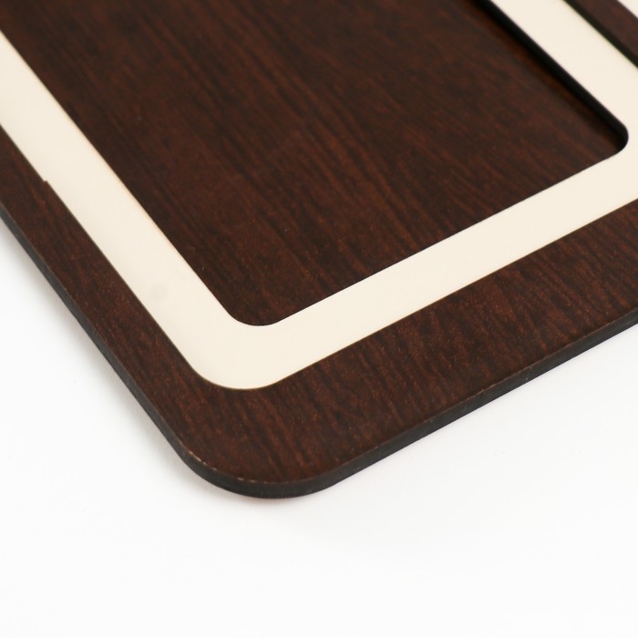 Фоторамка ЛХДФ "Дом" на 3 фото 10х15 см. Размер изделия 24х38 см